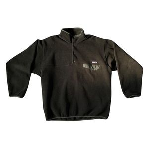 Black Patagonia Synchilla Pullover